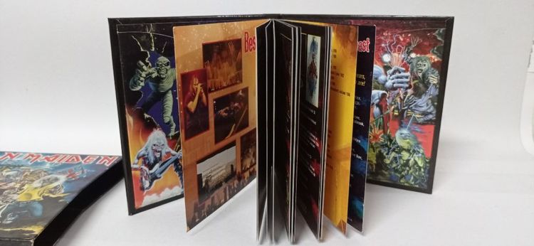 CD เพลงแผ่นแท้ IRON MAIDEN แผ่นคู่ Best of the Beast รูปที่ 5