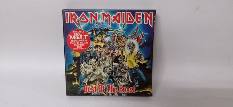 CD เพลงแผ่นแท้ IRON MAIDEN แผ่นคู่ Best of the Beast