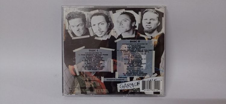 CD เพลง แผ่นแท้ METALLICA Garage Inc. แผ่นคู่น่าสะสม รูปที่ 2