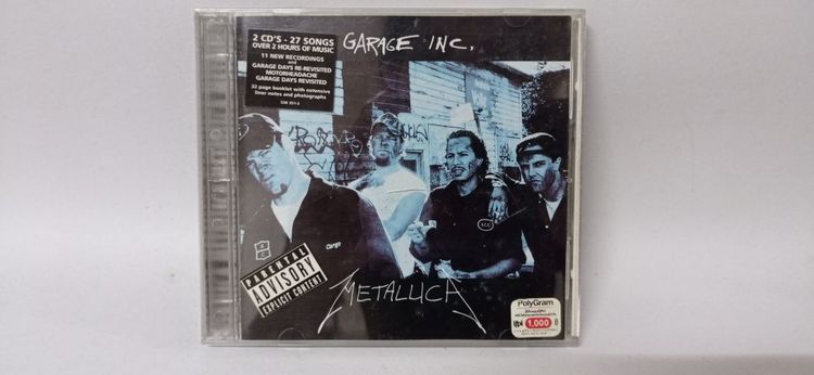 CD เพลง แผ่นแท้ METALLICA Garage Inc. แผ่นคู่น่าสะสม
