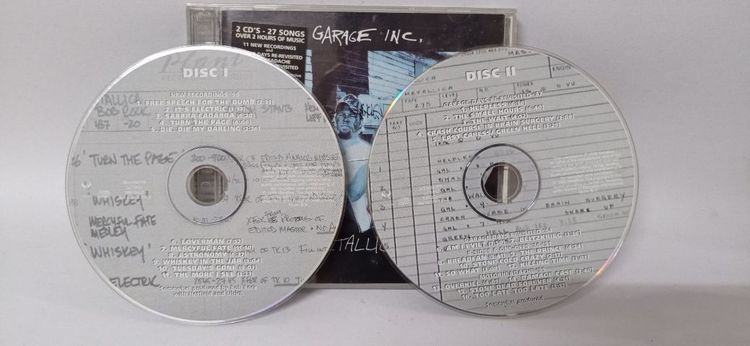 CD เพลง แผ่นแท้ METALLICA Garage Inc. แผ่นคู่น่าสะสม รูปที่ 3