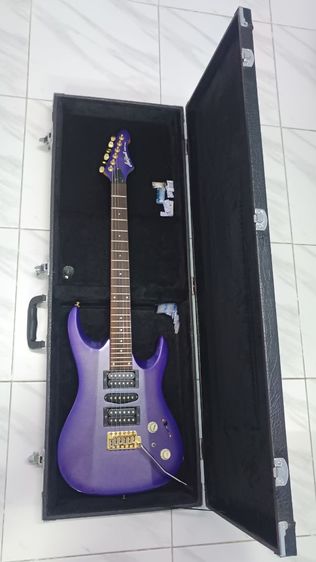 กีต้าร์ไฟฟ้า ยี่ห้อ Aria Proll Magna Series HSH-FR 24Fret (ไม่รวมฮาร์ดเคส)
COLOR : Purple
NECK : Maple , Bolt-on
FINGER BOARD : ROSEWOOD 24F