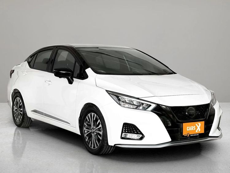 Nissan Almera 2022 1.0 VL Sedan เบนซิน ไม่ติดแก๊ส เกียร์อัตโนมัติ ขาว รูปที่ 3