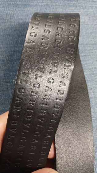 เข็มขัดหนังแท้ ตอกแบรนด์ (งานแฟชั่น) เอว 33 ถึง 37 กว้าง 1.5 ยาวรวมหัว 41.5 หนังสวย มีรอยตามใช้ รูปที่ 5