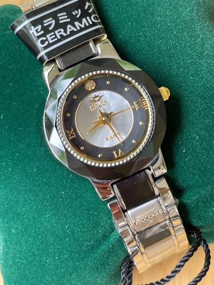 DOMINIC Diamond Ceramic Quartz Watch Lady รูปที่ 5