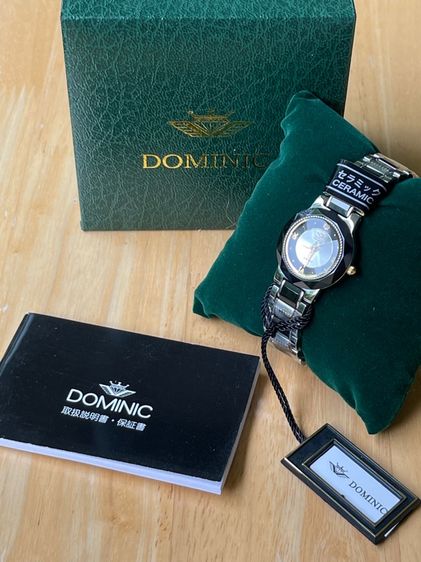 DOMINIC Diamond Ceramic Quartz Watch Lady รูปที่ 11