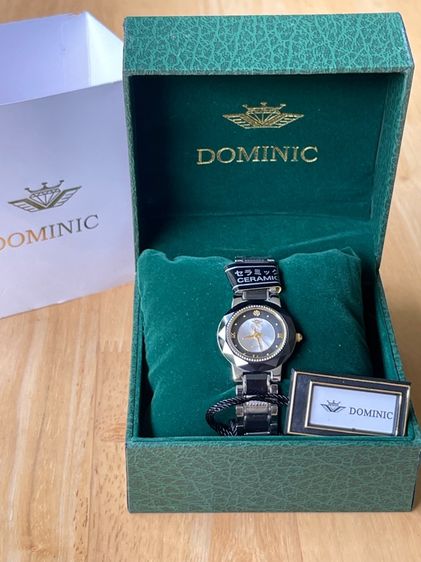 DOMINIC Diamond Ceramic Quartz Watch Lady รูปที่ 3
