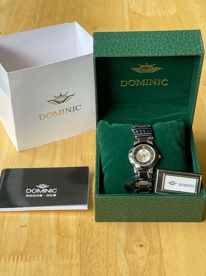 DOMINIC Diamond Ceramic Quartz Watch Lady รูปที่ 2