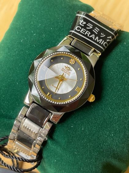 DOMINIC Diamond Ceramic Quartz Watch Lady รูปที่ 10