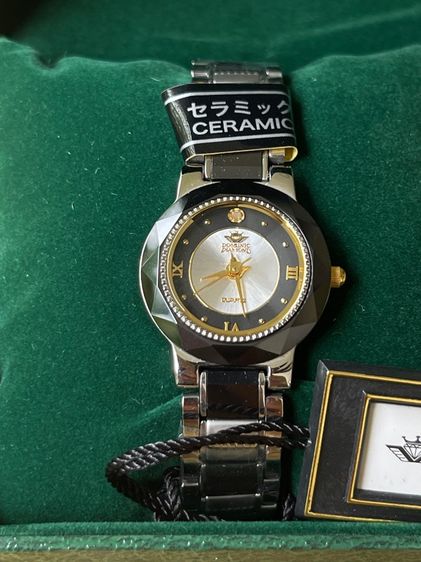 DOMINIC Diamond Ceramic Quartz Watch Lady รูปที่ 12