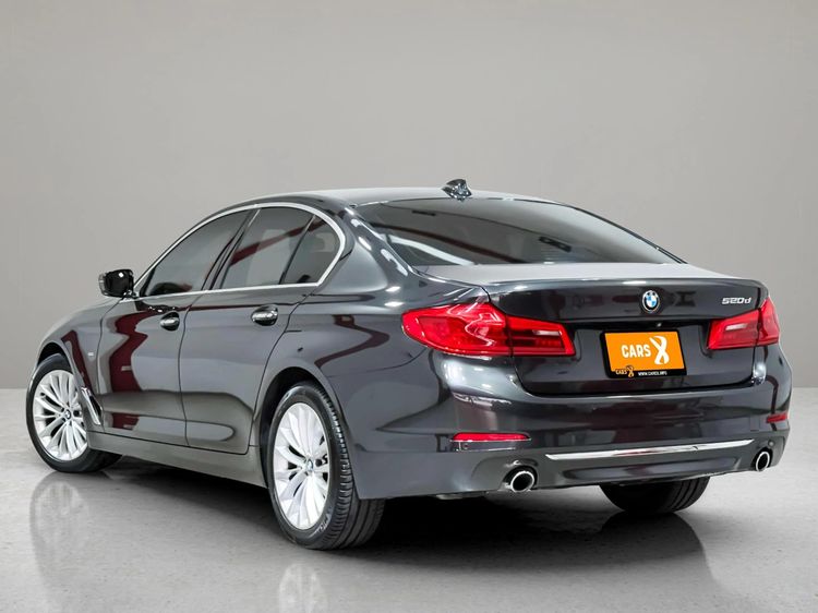 BMW Series 5 2016 520d Sedan ดีเซล ไม่ติดแก๊ส เกียร์อัตโนมัติ เทา รูปที่ 3