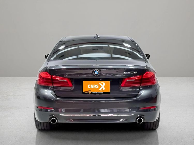 BMW Series 5 2016 520d Sedan ดีเซล ไม่ติดแก๊ส เกียร์อัตโนมัติ เทา รูปที่ 4