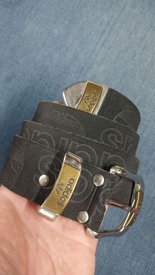 เข็มขัดหนังแท้ หนังกลับ เอว 29 ถึง 33 กว้าง 1.5 ยาวรวมหัว 39.5 หนังหนานิ่ม สภาพหล่อ รูปที่ 3