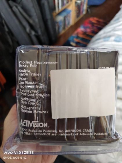 หุ่น  crash bandicoot. ของใหม่ไม่เคยแกะ  กล่องบุบนิดนึง ขาย 750 บาทรวมส่ รูปที่ 3