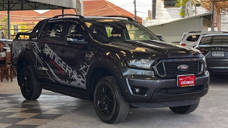 Ford Ranger 2021 2.2 Hi-Rider XLT Pickup ดีเซล ไม่ติดแก๊ส เกียร์ธรรมดา เทา รูปที่ 3