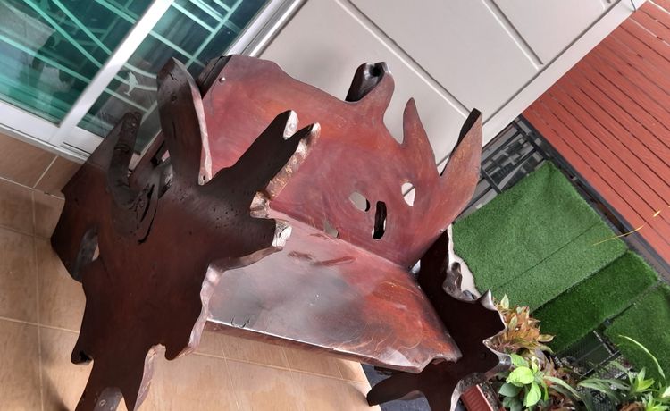 ขายเก้าอี้ไม้รากไม้