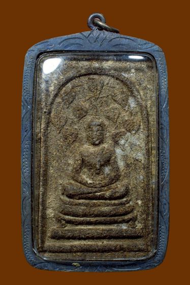 พระปรกโพธิ์หลวงพ่อกวย เลี้ยมกรอบกันน้ำ