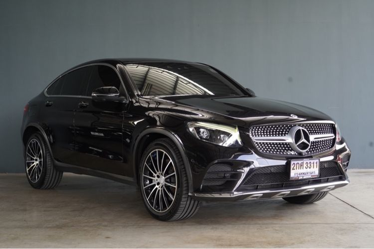 Mercedes-Benz GLC-Class 2018 GLC250d Utility-car ดีเซล ไม่ติดแก๊ส เกียร์อัตโนมัติ ดำ รูปที่ 3