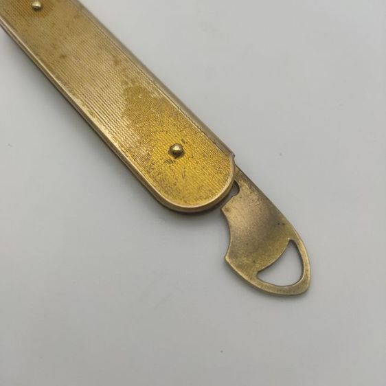 มีดพับ เก่าวินเทจ งาน Pat pend usa ทองชุบ ใบมีด 1.5 นิ้ว รูปที่ 6