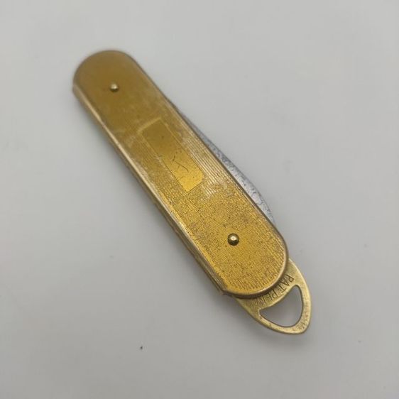 มีดพับ เก่าวินเทจ งาน Pat pend usa ทองชุบ ใบมีด 1.5 นิ้ว รูปที่ 7