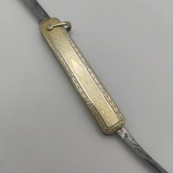 มีดพับ เก่าวินเทจ งาน hay ward ทองชุบ ใบมีด 1.5 นิ้ว รูปที่ 6