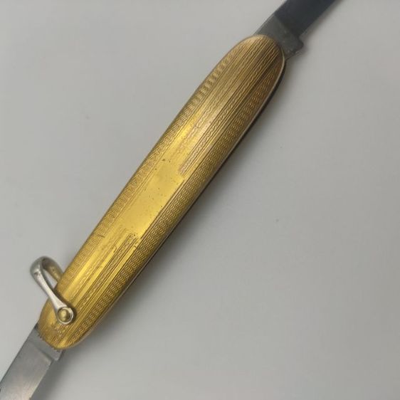 มีดพับ เก่าวินเทจ งาน colonial from RI usa ทองชุบ ใบมีด1นิัว กับ 1.5 นิ้ว รูปที่ 7