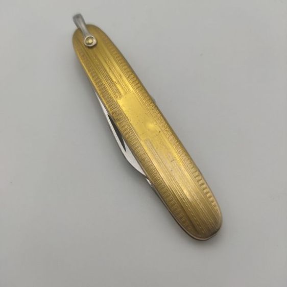 มีดพับ เก่าวินเทจ งาน colonial from RI usa ทองชุบ ใบมีด1นิัว กับ 1.5 นิ้ว รูปที่ 9