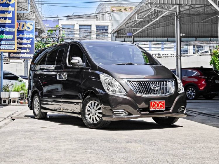 Hyundai H-1  2018 2.5 Elite Van ดีเซล เกียร์อัตโนมัติ เทา