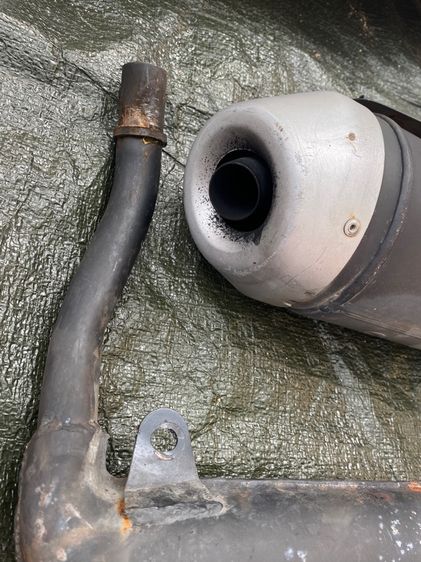 ท่อไอเสียมอเตอร์ไซค์ Honda msx125 ตัวเก่า มือสอง รูปที่ 2