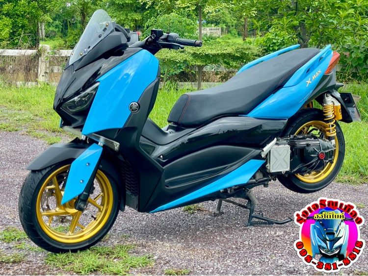 YAMAHA XMax300 ปี18จด19  สีฟ้า รูปที่ 3