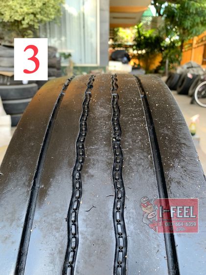 Radial พร้อมใช้ Bridgestone 8.25r16 รุ่น r156 คละปี มี 3เส้น รูปที่ 13