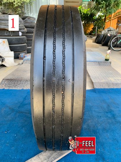 Radial พร้อมใช้ Bridgestone 8.25r16 รุ่น r156 คละปี มี 3เส้น รูปที่ 2