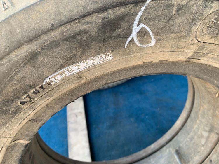 ยางบรรทุก BS 7.50r16 mr ในรองครบ ชุดนี้มี 8เส้น คละปีผลิต ผ้าใบอัดดอกได้ รูปที่ 17