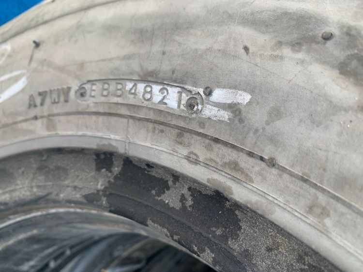ยางบรรทุก BS 7.50r16 mr ในรองครบ ชุดนี้มี 8เส้น คละปีผลิต ผ้าใบอัดดอกได้ รูปที่ 12