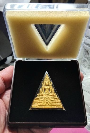 พระพุทธชินราช หลัง ภปร. เนื้อเงิน ปี 2548 (แท้) มวลสารศักดิ์สิทธิ์ที่สุดในประเทศ รูปที่ 7