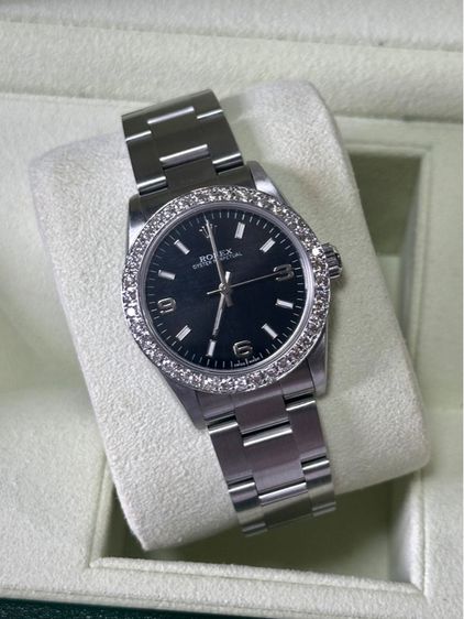 Rolex Oyster Oerpatual Boy 31mm.หน้าดำ เลข369 เซอร์วิสเรียบร้อยพร้อมใช้ รูปที่ 2