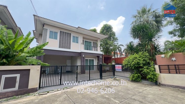 บ้านเดี่ยว 2 ชั้น 63.7 ตร.ว. หมู่บ้านนิชชารมณ์ ราชพฤกษ์-รัตนาธิเบศร์​ ซอยบ้านท่าอิฐ-บ้านไทรม้า ถนนราชพฤกษ์ ถนนรัตนาธเบศร์ ปากเกร็ด นนทบุรี รูปที่ 2