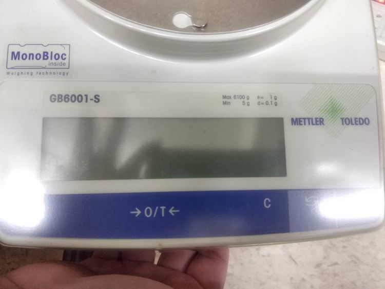 เครื่องชั่งดิจิตอล Mettler Toledo รุ่น GB6001-S มือ1 รูปที่ 2
