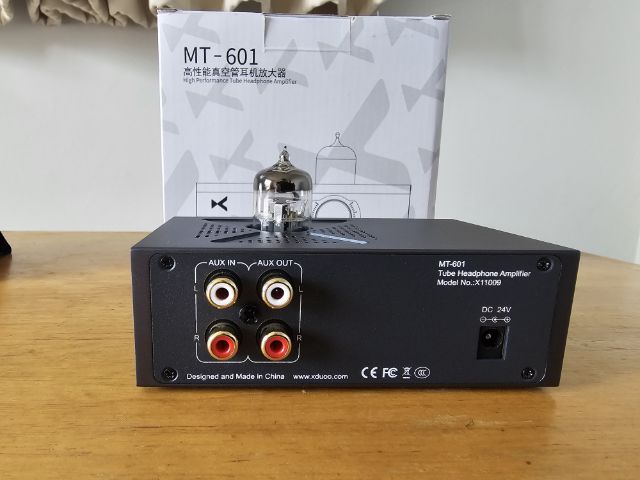 XDuoo MT-601 แอมป์หลอดแก้ว
 รูปที่ 2