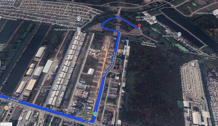 ไม่ใช่ ที่ดินเปล่า 403 ตารางวา ในสนามกอล์ฟ The Royal Golf and Country Club เดินทางสะดวก บรรยากาศเงียบสงบ รูปที่ 3