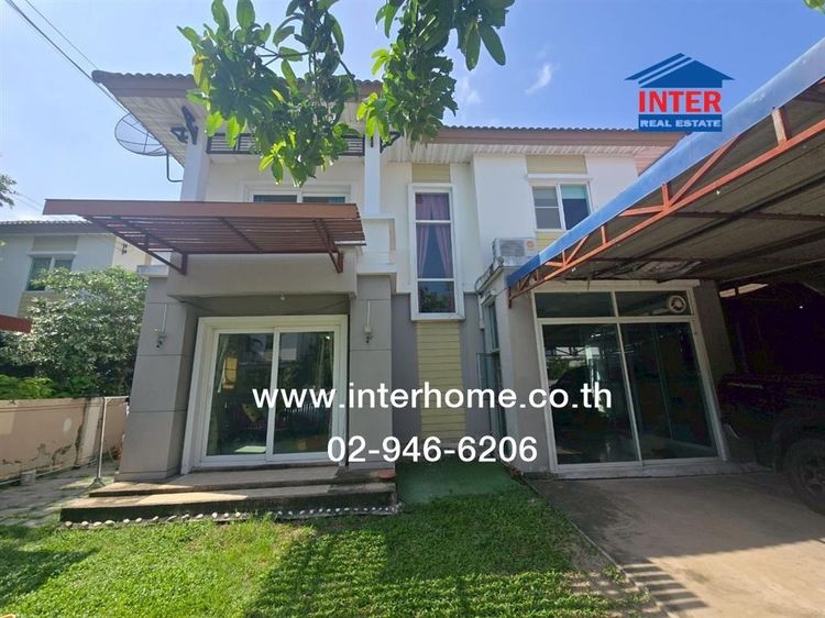 บ้านเดี่ยว 2 ชั้น 56.2 ตร.ว. หมู่บ้านพฤกษาวิลเลจ 15 เทพารักษ์-วงแหวนฯ ซอยขจรวิทย์ ถนนเทพารักษ์ ถนนบางพลี เมืองสมุทรปราการ สมุทรปราการ