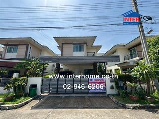 บ้านแฝด 2 ชั้น 41.4 ตร.ว. หมู่บ้านต้นไม้ ดอนเมือง ซอยเทิดราชัน11 ถนนวิภาวดี สถนนเทิดราชัน เขตดอนเมือง กรุงเทพมหานคร