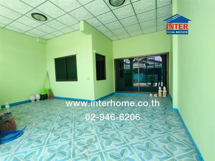 ทาวน์เฮ้าส์ 1 ชั้น 21 ตร.ว. หมู่บ้านกรีนการ์เด้นโฮม คลอง11 ซอย69 คลอง11 ถนนรังสิต-นครนายก ถนนลำลูกกา ธัญบุรี ปทุมธานี รูปที่ 2