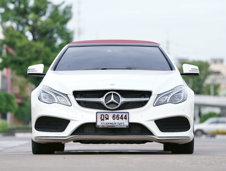 รถ Mercedes-Benz E-Class E200 สี ขาว