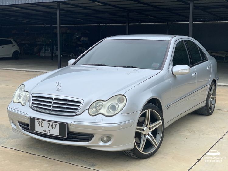 Mercedes-Benz C-Class 2005 C230 Kompressor Sedan เบนซิน เกียร์อัตโนมัติ เทา รูปที่ 4