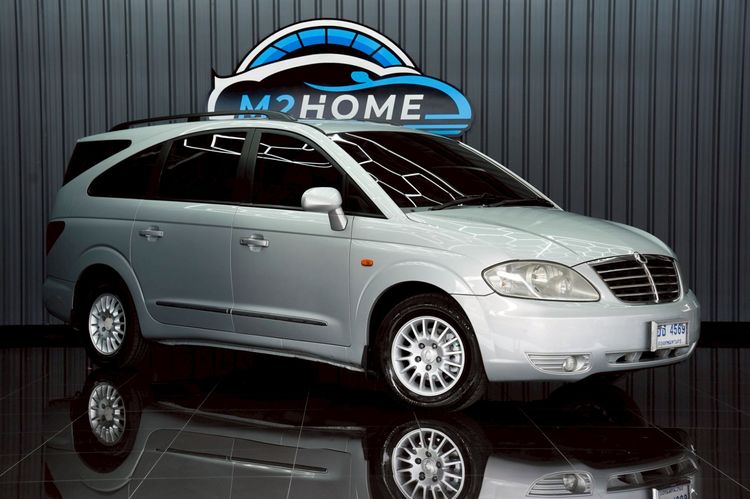 Ssangyong Stavic 2010 2.7 SV270 STD Utility-car ดีเซล เกียร์อัตโนมัติ เทา รูปที่ 3