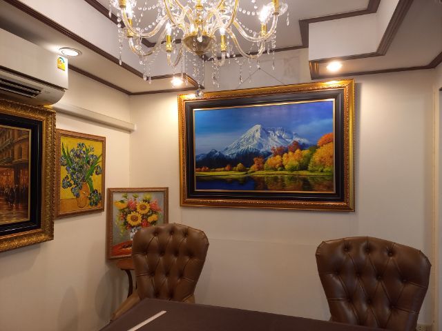 ภาพวิวภูเขาพร้อมกรอบ รูปที่ 2