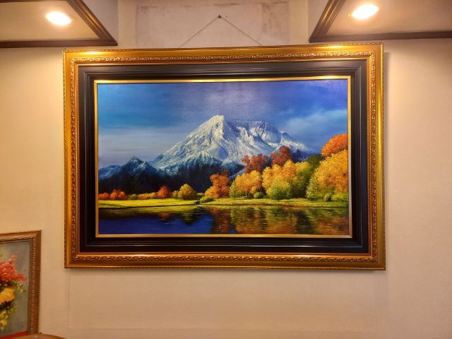 ภาพวิวภูเขาพร้อมกรอบ รูปที่ 3