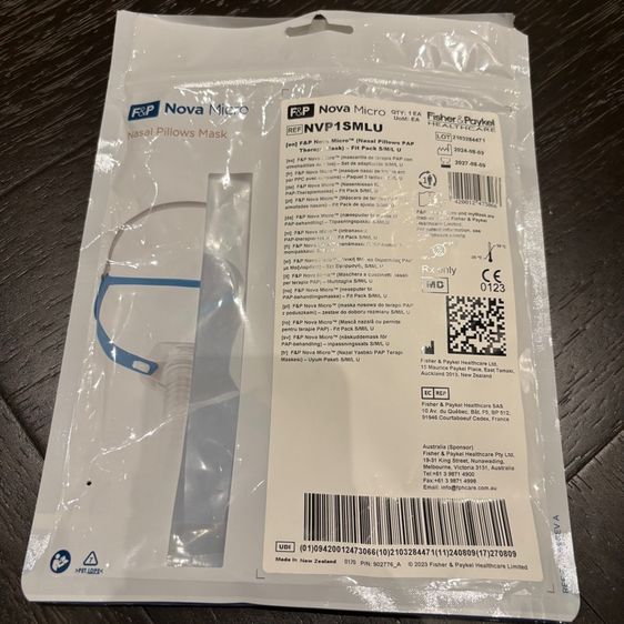 Fisher Paykel Nova Micro Nasal Pillow CPAP Mask รูปที่ 10