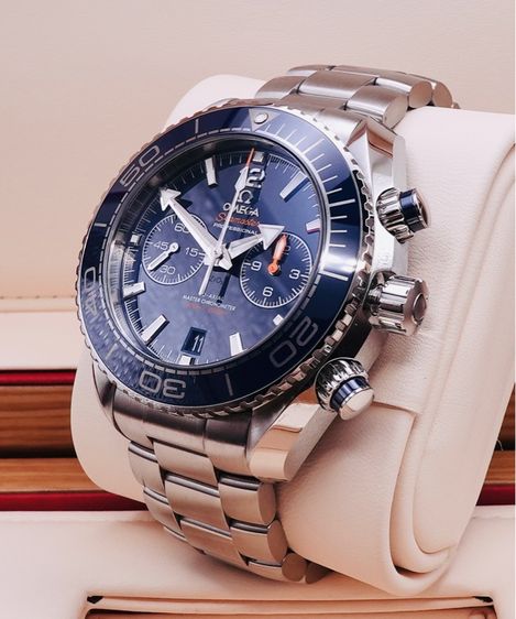 น้ำเงิน Omega Planet Ocean Blue 45.5 mm Full Set 